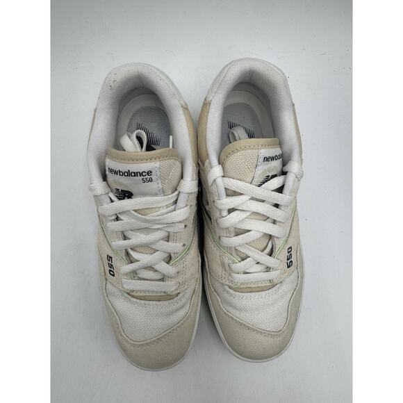 New Balance 550 Women's USED Casual Shoe Beige US Size 6 Medium (BBW550FB) - Picture 6 of 11